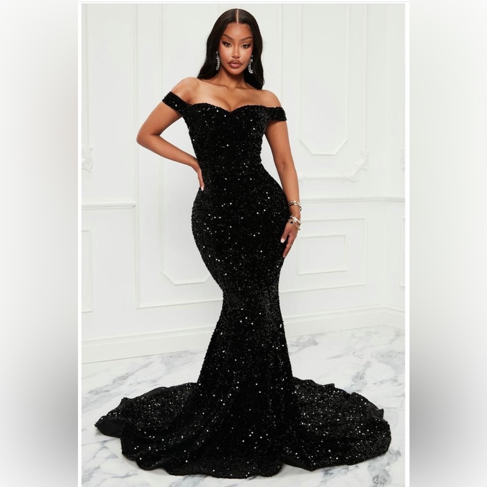 Alora sequin gown
